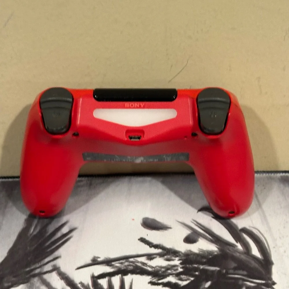 Sony DualShock 4 Wireless Controller PS4 Magma Red (for parts only)